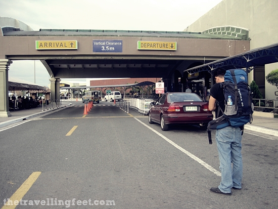 Outside Clark Airport Outside Clark Airport