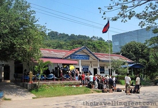 Cham Yeam International Check Point, Koh Kong border Cham Yeam International Check Point, Koh Kong border