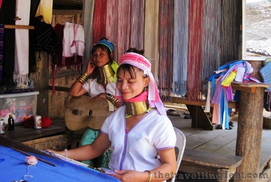 long neck women in Mae Hong Son, Thailand long neck women in Mae Hong Son, Thailand