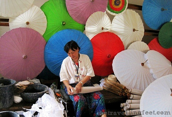 paper umbrella factory Chiang Mai paper umbrella factory Chiang Mai