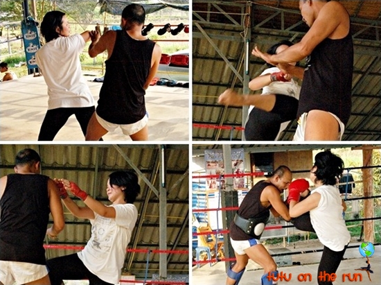 muay thai training in Pai, Thailand muya thai training in Pai, Thailand
