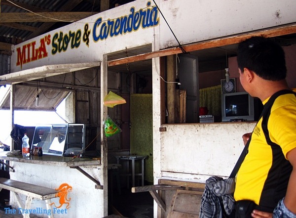 food canteen at biri island