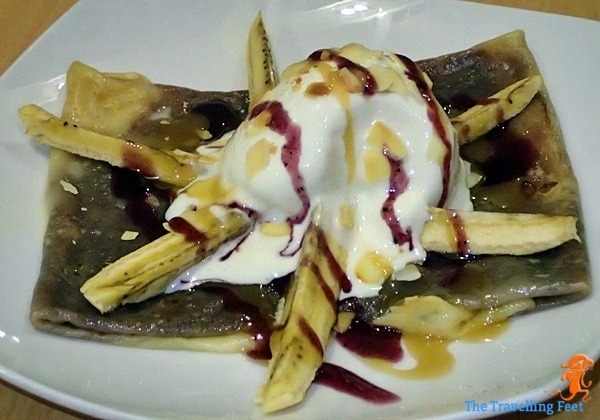 bananas and salted caramel crepe bananas and salted caramel crepe
