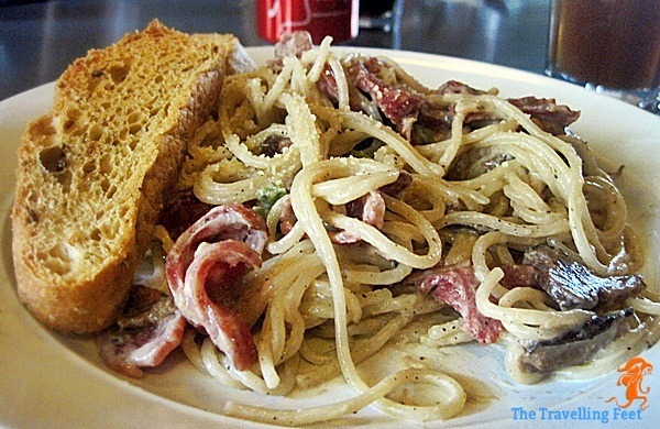 garlic cream and sausage pasta garlic cream and sausage pasta